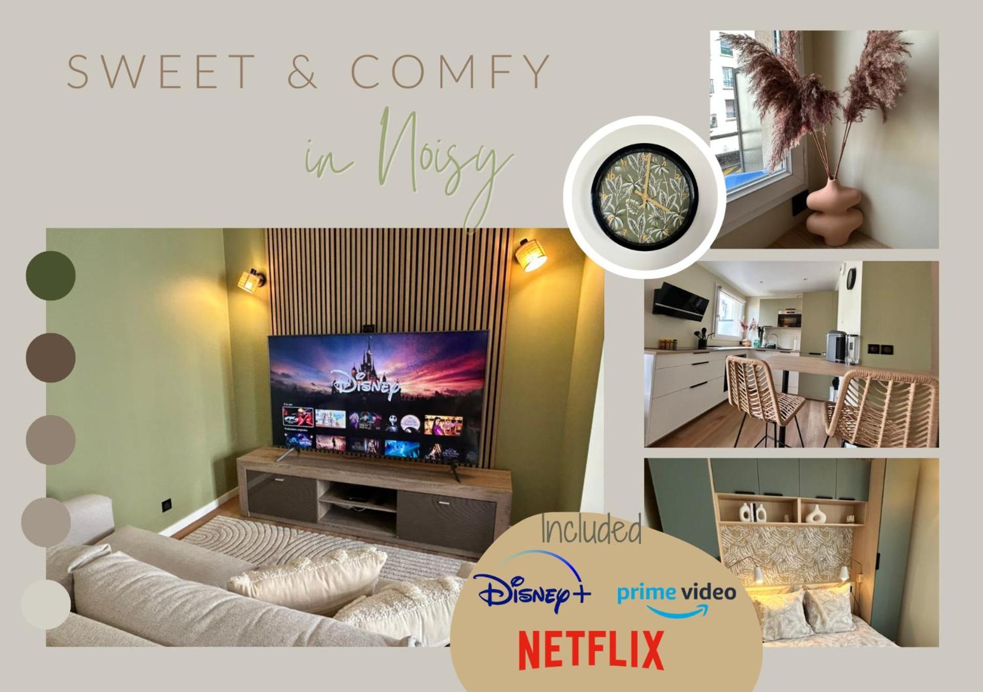 Sweet And Comfy In Hyper City Center With Netflix, Prime And Disney Plus Included Noisy-le-Grand Esterno foto